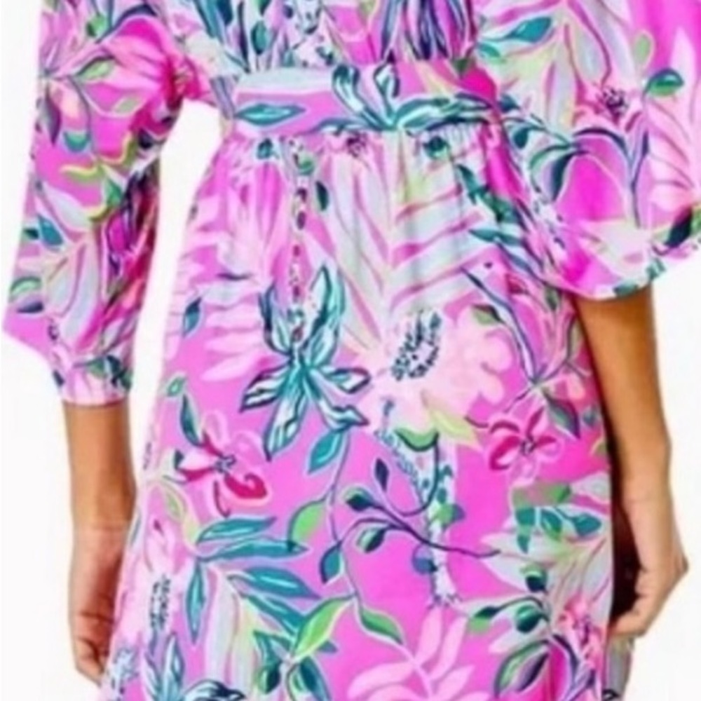 Lilly Pulitzer Lucille Robe - I’m Feline Fine L/XL